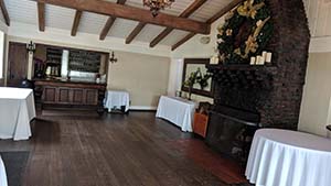 Historic Fireplace and Dedicated Bar